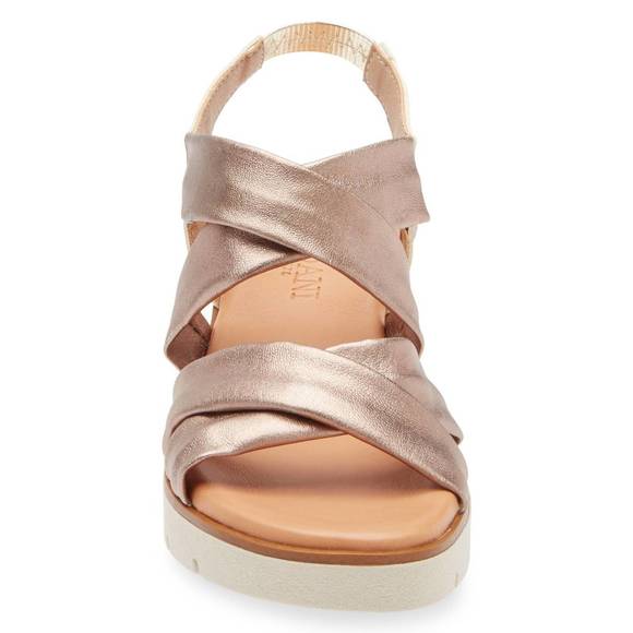 NEW CORDANI women\'s margo wedge sandal in bronze